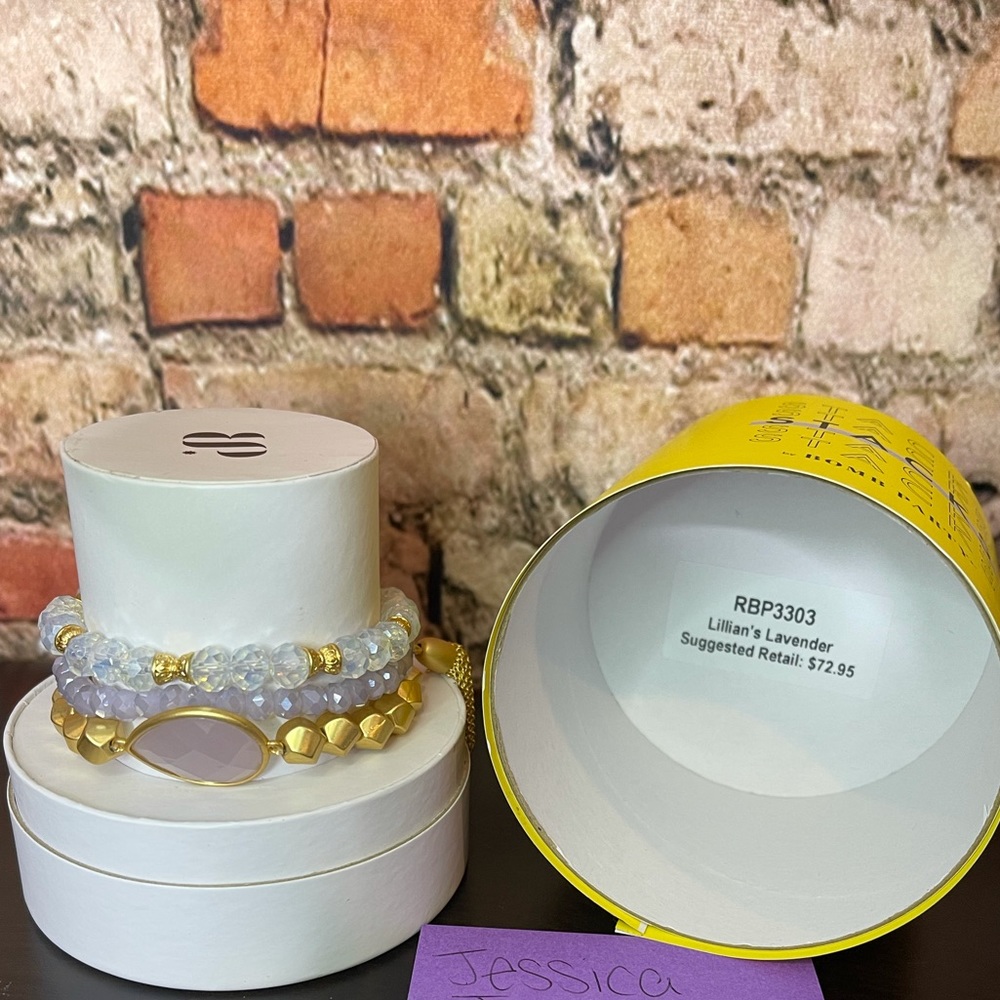 Ring Bomb “Lillian’s Lavender” Stacks